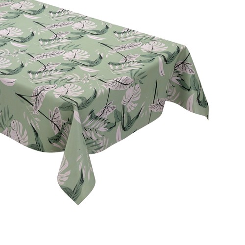 Nappe toile cirée menthe - nappe,