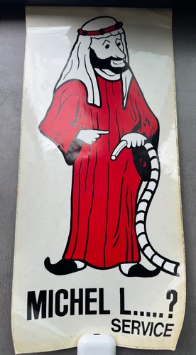 Ancien grand sticker - , vintage