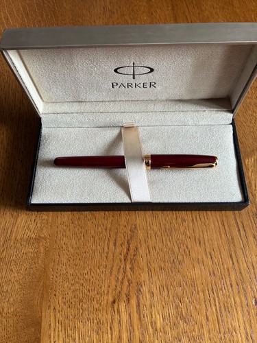 Stylo plume sonnet laque rouge - plume,