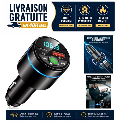 Transmetteur bluetooth 3 - bluetooth, 5.3