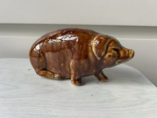 Cochon ancien tirelire à