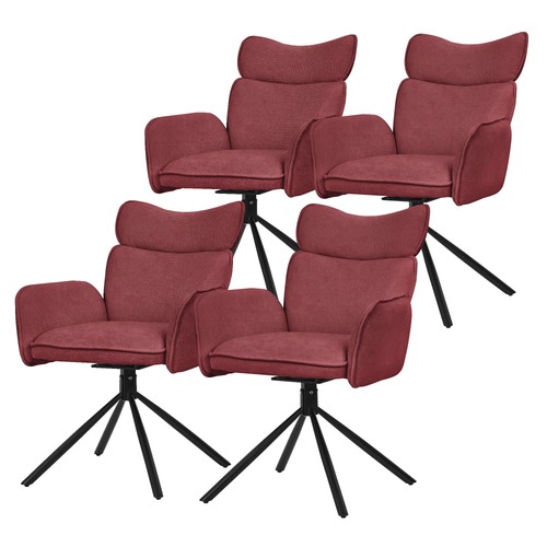 Lot chaises pivotantes à - chaises,