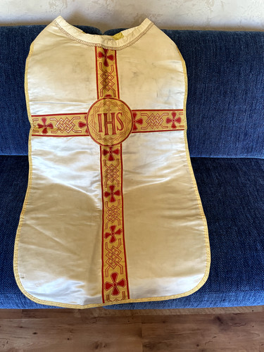 Chasuble romaine ancienne - chasuble,