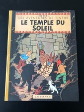 TINTIN le Temple du Soleil EO  B3 de 1949 en TTBE+++