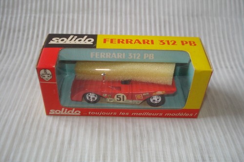 Solido 194 ferrari 312 - n°194,