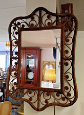 MIROIR OSIER Vintage Glace