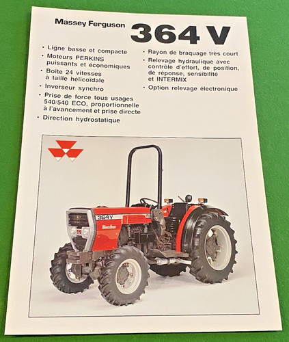 Notice publicitaire tracteur - publicitaire,
