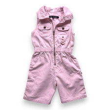 Combinaison bébé - 92 - 24-36 mois  2 ans - Vintage - Rose