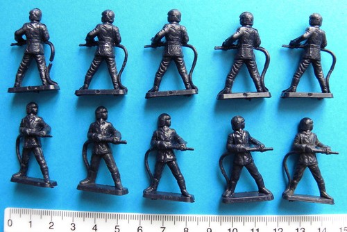 Lot personnages pompiers - lot,