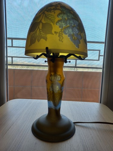 Lampe champignon gallé à - gallÉ,