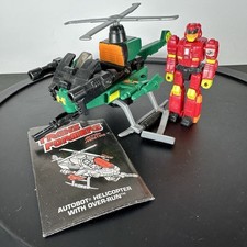 Transformers G1 Action Masters Overrun 100% Complete Hasbro Autobot READ