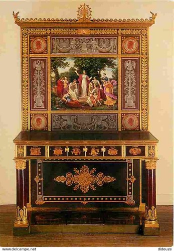 Carte postale art - carte, musée