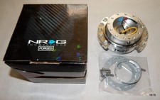 NRG Innovations SRK-222SL-SL 2.0 Heart Cutout Silver Quick Release