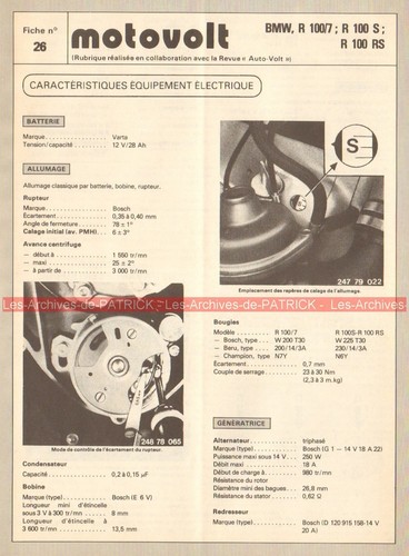 Bmw r100 rs - r100/7, r