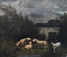 ALLARD (XIXe-XXe).Les moutons