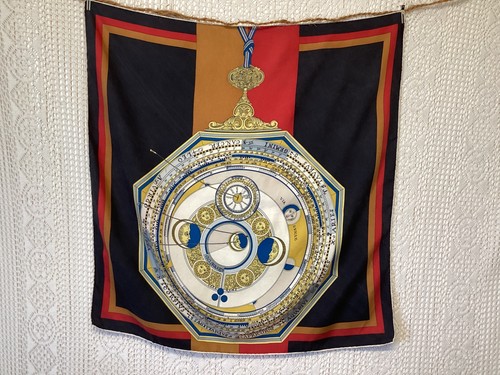 Gucci foulard soie vintage - foulard,
