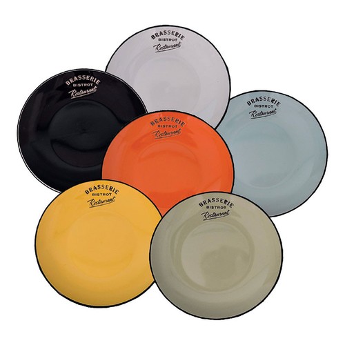 Ensemble assiettes plates - ensemble, 6