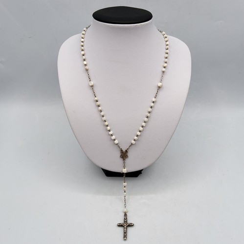 Chapelet argent massif hure - en,