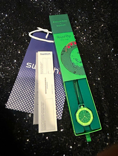 Swatch royal pop green eight - royal,