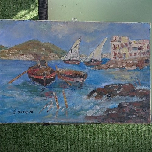Goorg peinture sur - , toile