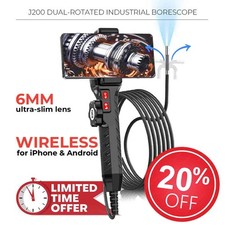 99NEW! Endoscope 2-Way 360°