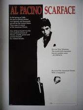SCARFACE AL PACINO poster dimension environ 61 x 91 cm PP 30091
