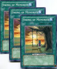 3 X YU-GI-OH SWING OF MEMORIES