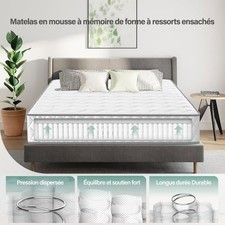 Matelas 140x190 cm Mémoire de