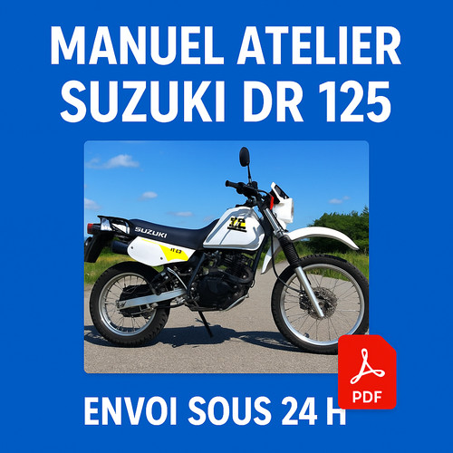 Manuel atelier suzuki - atelier, 125