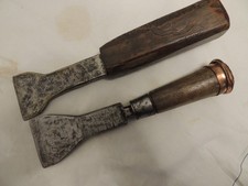 OUTILS ANCIENS BURINS FORGES