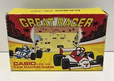 CASIO CG-320 BOXED VINTAGE LCD GAME RETRO 1984 GREAT RACER CONSOLE USED AS IS