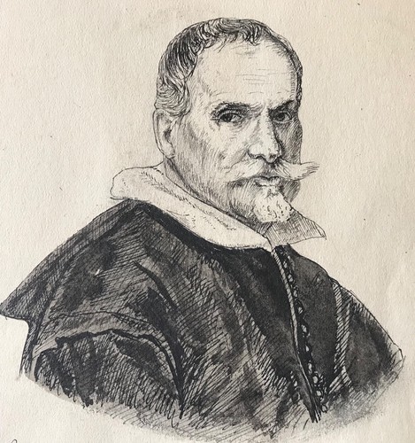 Alonso cano dessin plume xixe - alonso,