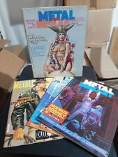 Metal Hurlant Comic Lot 85 82 73 67 Moebius Corben Voss Chaland Margerin