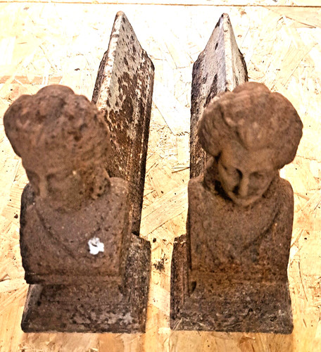 Paire chenets cheminée - chenets,