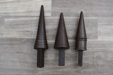 Lot de 3 enclume cône étagé