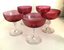 5 Coupes a champagne en