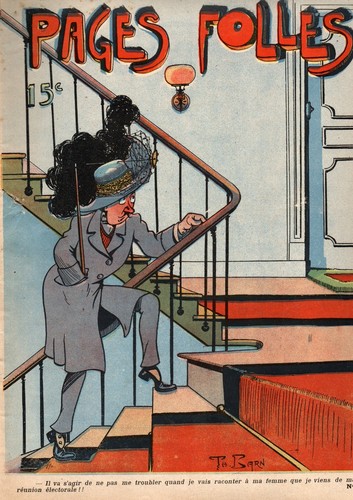 Pages folles 1910 revue - pages,