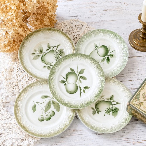 Lot antique dessert - of,