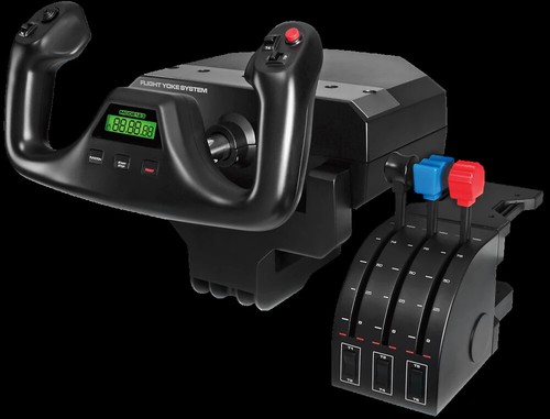 Logitech flight yoke - logitech,