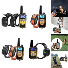 Collier de dressage pour chien avec collier antichoc électrique rechargeable