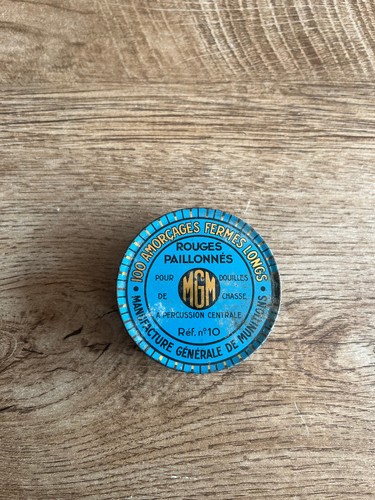 Ancienne boite publicitaire - ancienne,