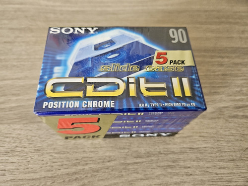 Pack cassette audio sony - 5,