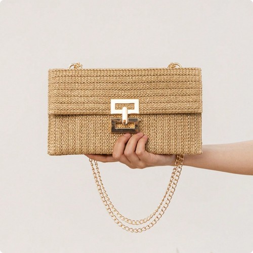 Sac bandoulière tressé - sac,