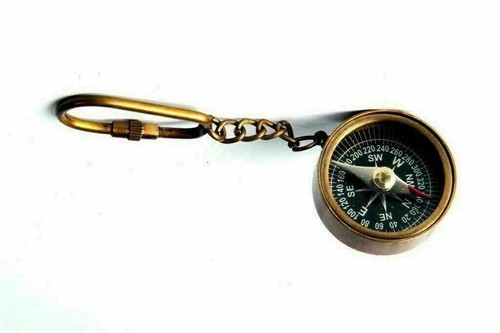 Ancien porte clés boussole - ancien, porte-clés
