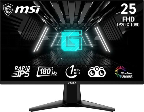 écran gaming msi g255f fhd - msi,