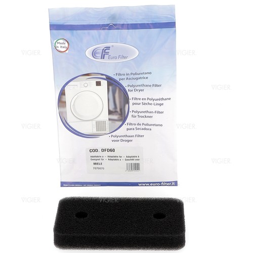 Filtre mousse sèche - , linge