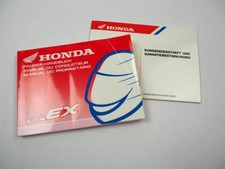 Honda SJ 100 Bali EX Owners Manual Manuel du Conducteur Manual Do Proprietary