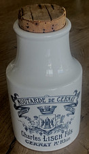Rare ancien pot moutarde