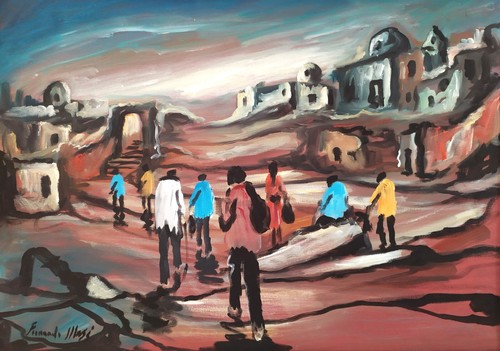 Tableau moderne surréaliste - moderne,