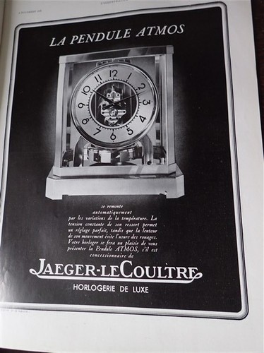 Pendule atmos jaeger - atmos,
